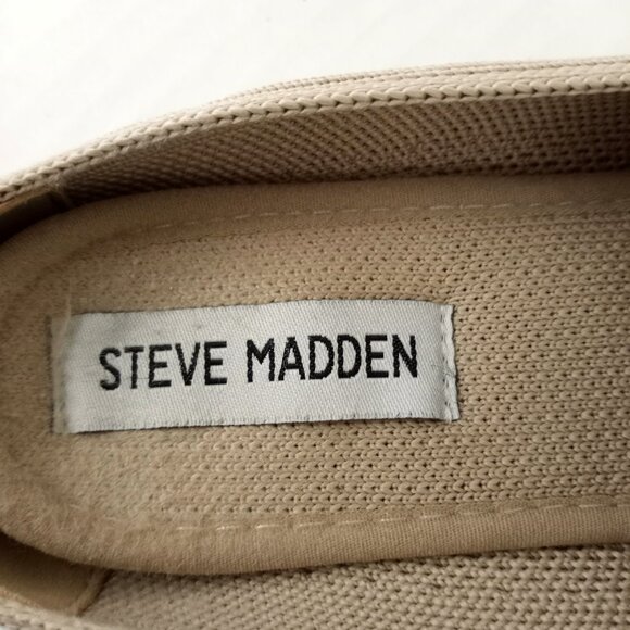 Steve Madden Carrine Bit Light Tan Driving Mules Slip On Shoes - Picture 5 of 6